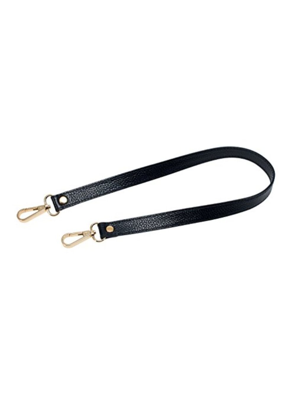 Full Grain Leather Replacement Strap Shoulder Bag Purse 0.98 inch Gold Hardware